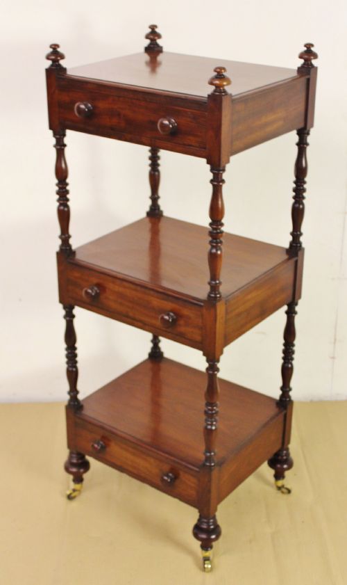 Early Victorian Mahogany Wot Not