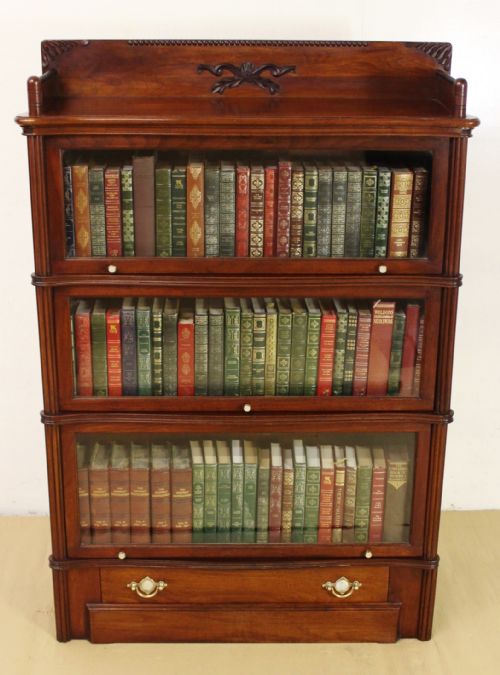 Mahogany Globe Wernicke Bookcase
