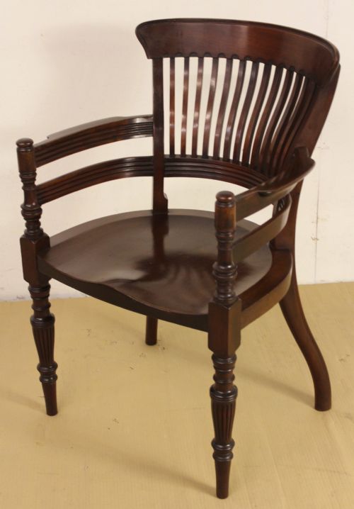 Victorian Mahogany Desk Chair