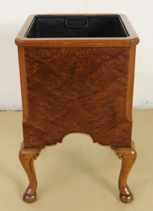 Burr Walnut Planter or Bin