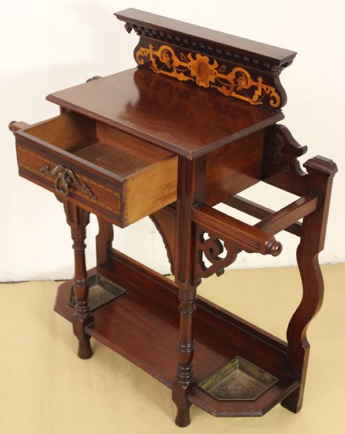 fig 4. Arts and Crafts Period Stick Stand by Jas Shoolbred