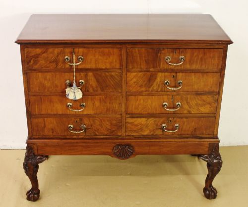 Multi Drawer Burr Walnut Chest