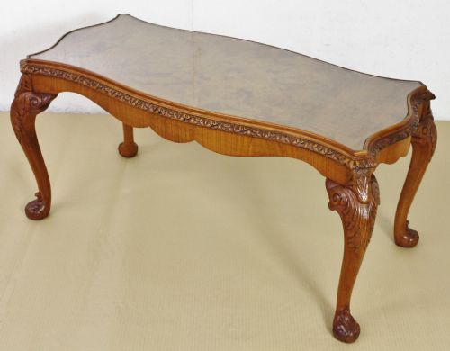 Burr Walnut Coffee Table