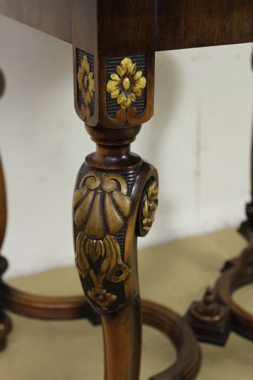 fig 3. Waring and Gillow Burr Walnut Centre Table