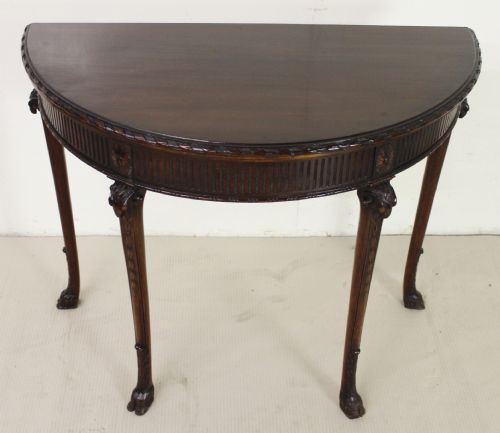 Adams Style Mahogany Card Table