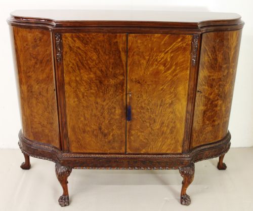 Figured Walnut Commode