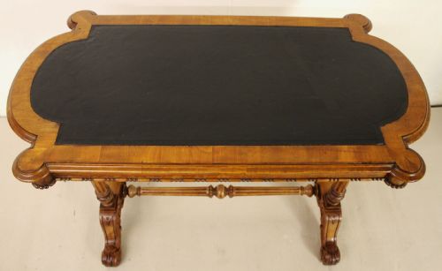 fig 1. London Quality Walnut Library Table