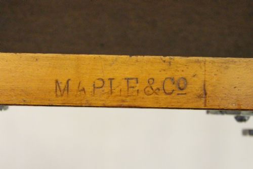 fig 2. Pair of Satinwood Bedside Chests by Maple and Co