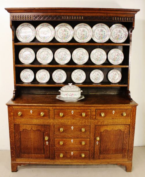 Early 19th Century English Oak Dresser