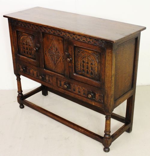 Ipswich Oak Side Cupboard