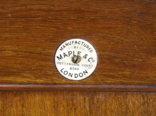 fig 2. Pair of Victorian Bedside Cupboards by Maple and Co