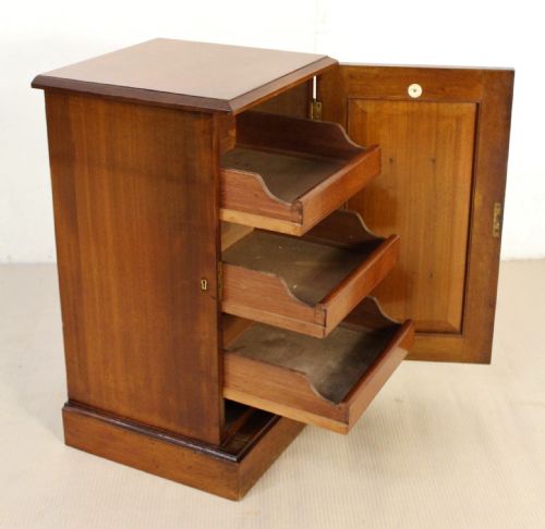 fig 3. Pair of Victorian Bedside Cupboards by Maple and Co