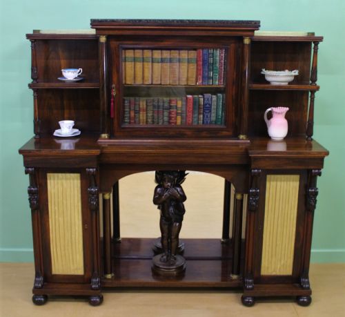 Late Regency Rosewood Chiffonier