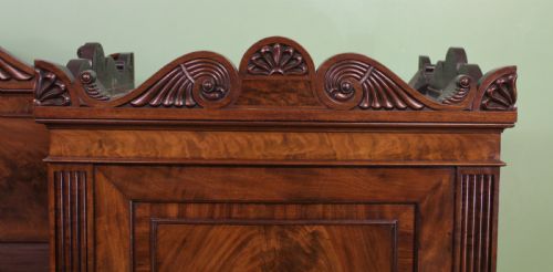 fig 1. Regency Period Flame Mahogany Combination Wardrobe
