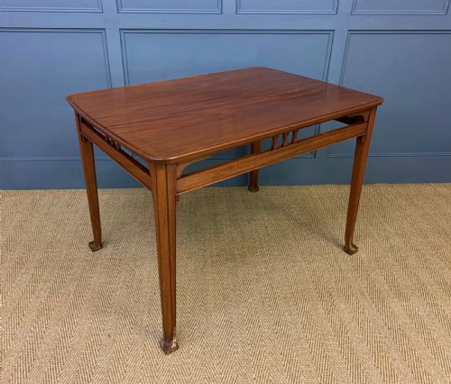 Majorelle Style Walnut Centre Table