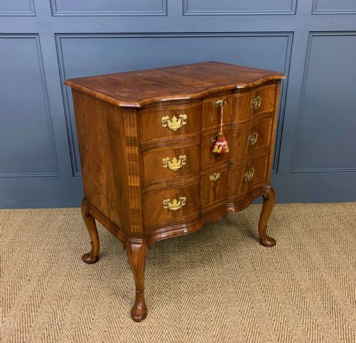 Burr Walnut Chest by Charles Tozer