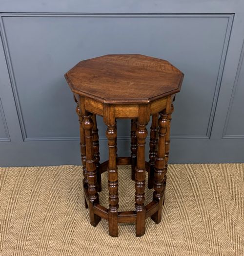 Walnut Occasional Lamp Table