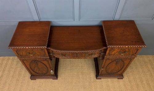 fig 1. Waring and Gillow Mahogany Chippendale Revival Sideboard