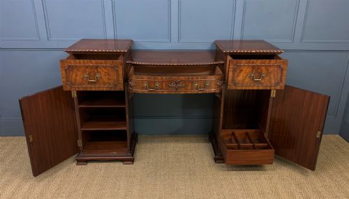 fig 2. Waring and Gillow Mahogany Chippendale Revival Sideboard