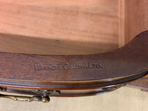 fig 3. Waring and Gillow Mahogany Chippendale Revival Sideboard