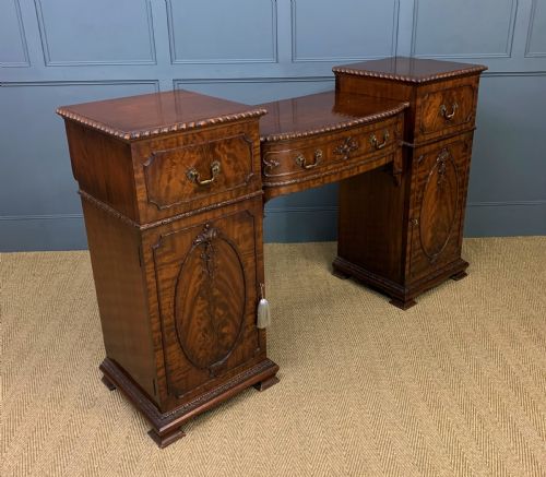 fig 4. Waring and Gillow Mahogany Chippendale Revival Sideboard