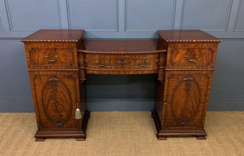 fig 5. Waring and Gillow Mahogany Chippendale Revival Sideboard