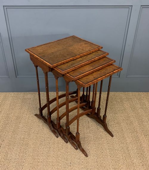 Edwardian Nest of 4 Tables