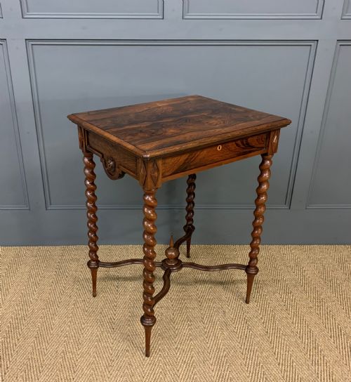 19th Century Rosewood Lamp Table