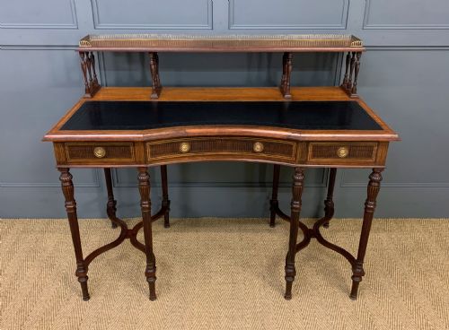 fig 1. Inlaid Rosewood Writing Desk by Collinson and Lock