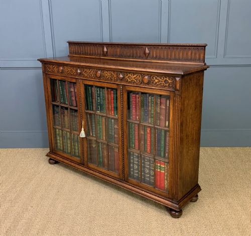 Waring and Gillow Oak Bookcase