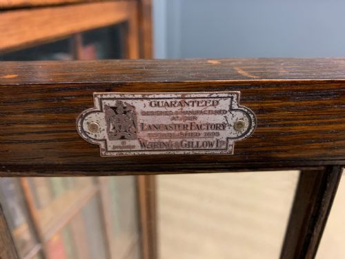 fig 2. Waring and Gillow Oak Bookcase