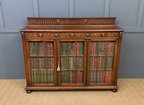 fig 3. Waring and Gillow Oak Bookcase