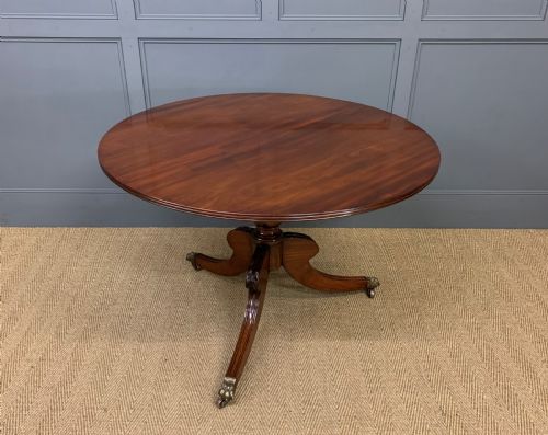 Georgian Mahogany Tripod Supper Table