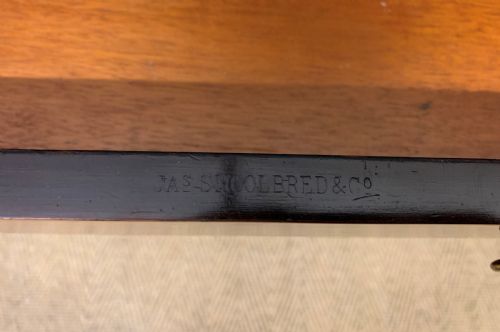fig 4. Inlaid Rosewood Flap Table by Jas Shoolbred and Co.