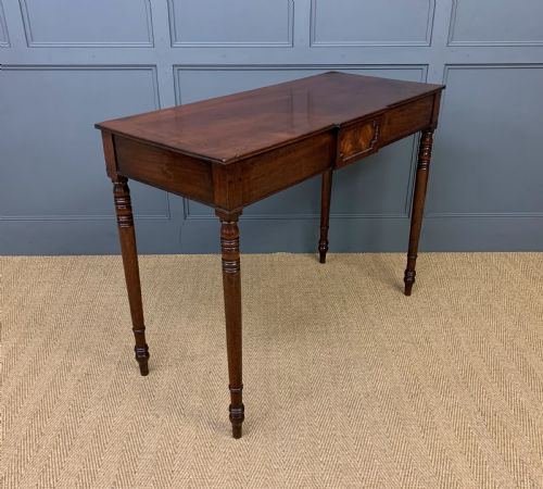 Tall Georgian Mahogany Console Table