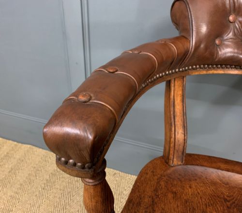 fig 3. Revolving Desk Chair by Jas Shoolbred and Co.