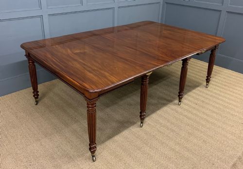 Gillows Style Regency Mahogany Dining Table