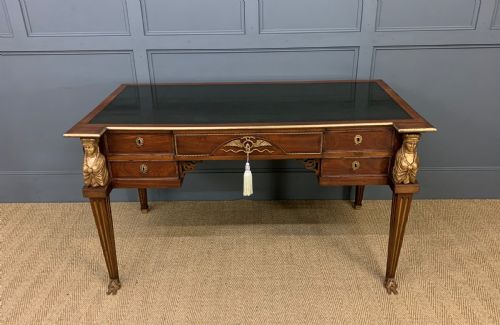 French Empire Style Mahogany Writing Desk