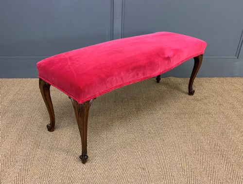 French Rosewood Long Stool / Bench
