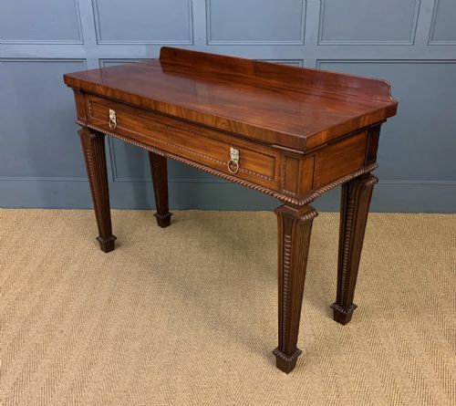 Regency Period Mahogany Console Table