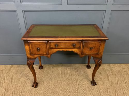 Burr Walnut Writing Table