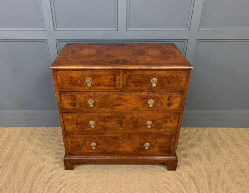 Burr Walnut Chest of Drawers