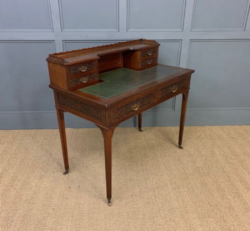 Mahogany Writing Desk by Maple & Co