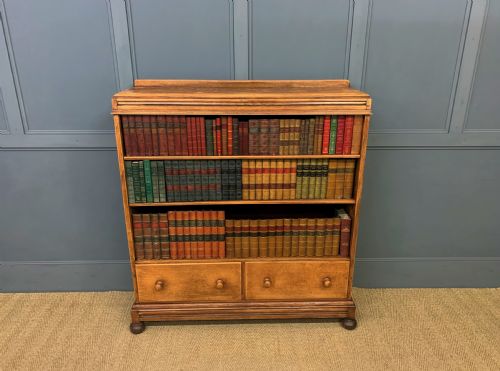 Oak Open Bookcase