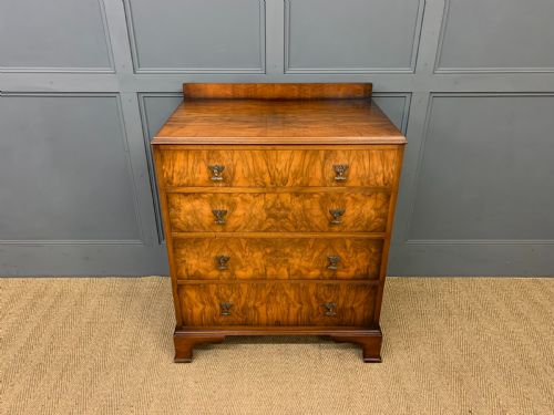 Waring and Gillow Art Deco Burr Walnut Chest of Drawers