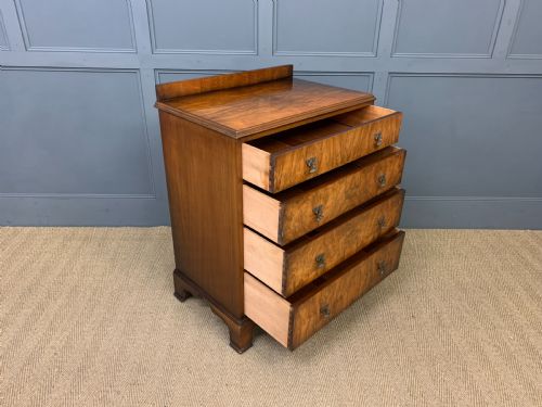fig 4. Waring and Gillow Art Deco Burr Walnut Chest of Drawers