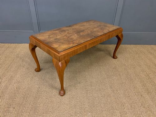 Burr Walnut Coffee Table