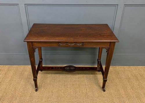 Victorian Rosewood Lamp Table
