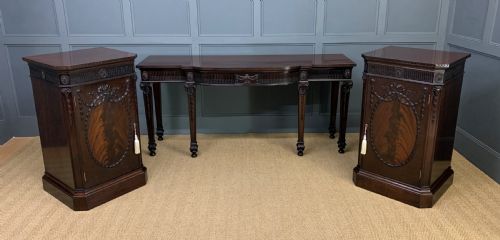 Maple and Co Mahogany Dining Suite