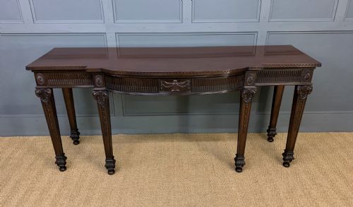 fig 3. Maple and Co Mahogany Dining Suite